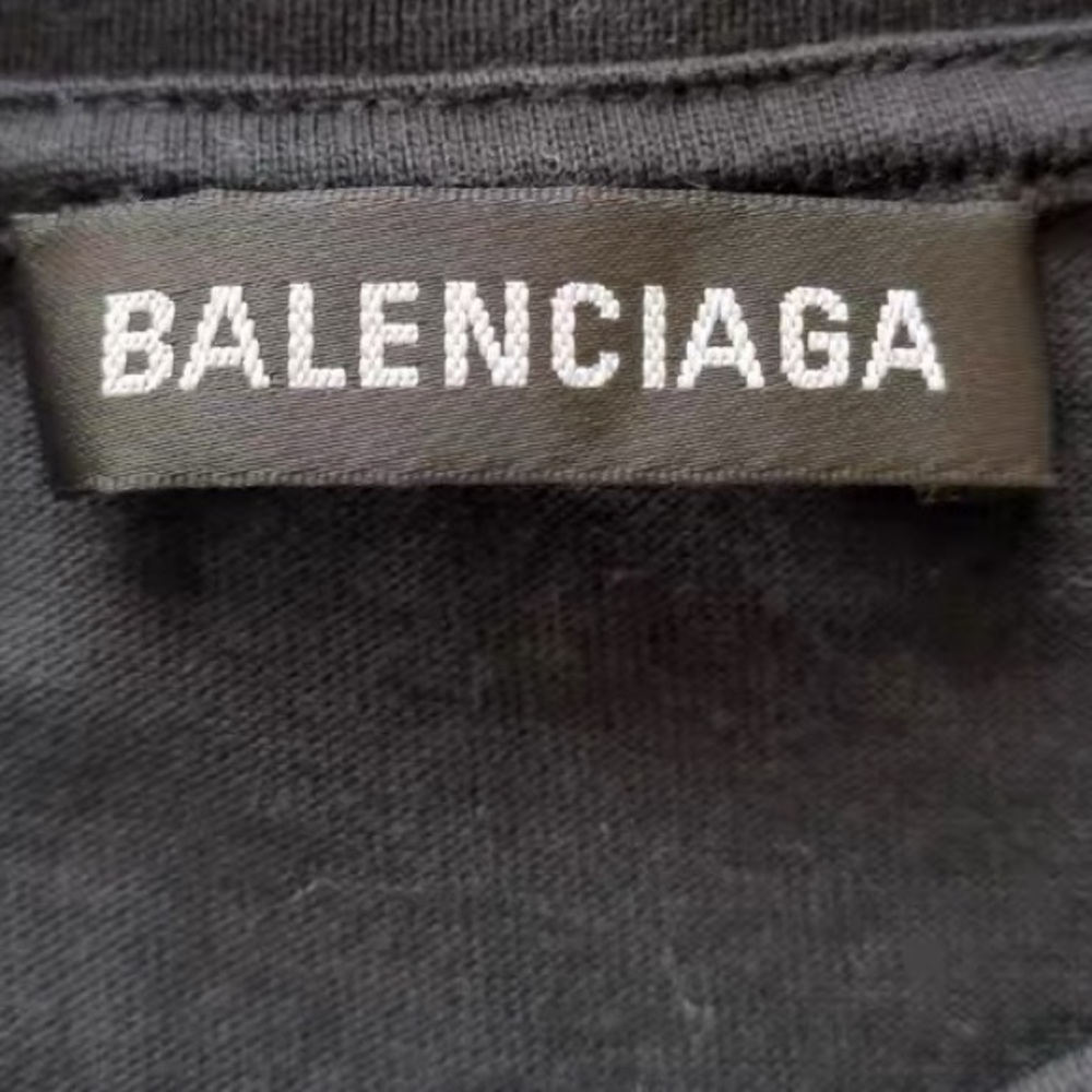 🚩steal authentic Balenciaga Black Graphic Tee - Picture 4 of 4